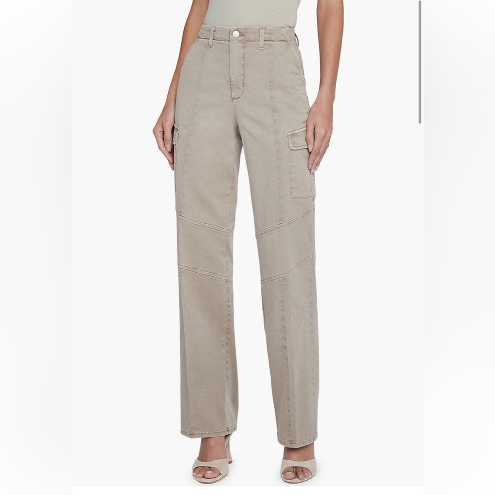 L'AGENCE Brooklyn Straight-Leg Utility Pants